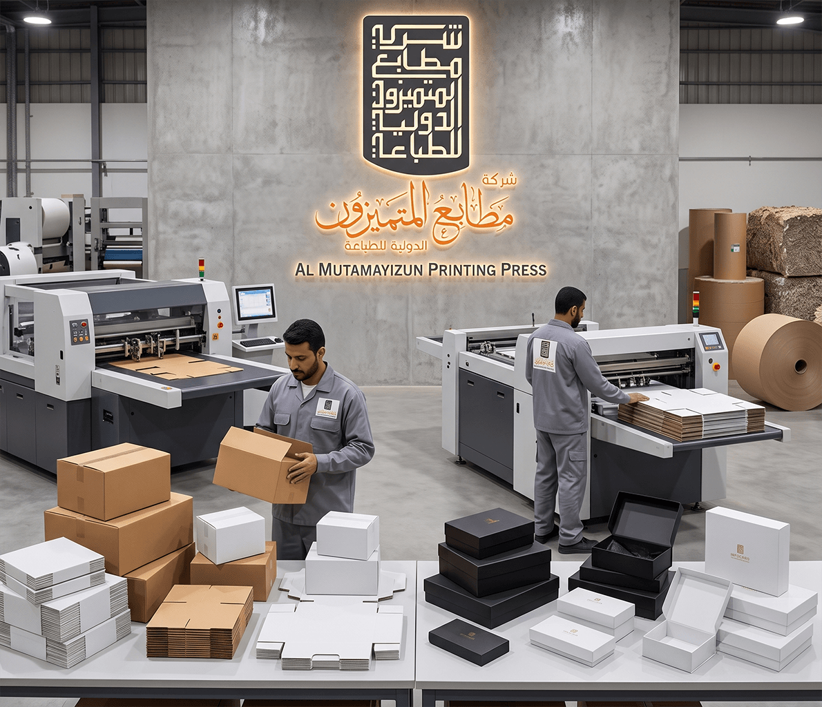 طباعة علب كرتون